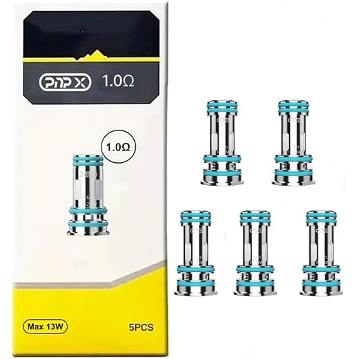 VOOPOO PnP Coil - Verdampferkopf - 5er Pack - VM1, VM3, VM6, TW15, TW20, TW30, PnP X 0.15/0.2/0.3/0.6 Kein Nikotin Keine Flüssigkeit (PnP X 1.0(10-13w))