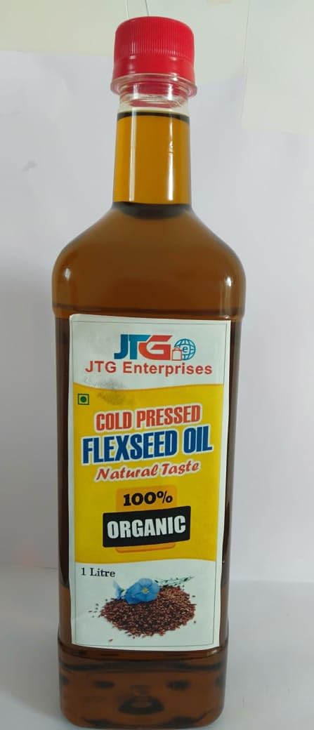JTG ENETERPRISES Cold Pressed Flaxseed Oil - 1ltr Pure and Natural Oil. (B0CP2VBQNF) Amazon Price History, Amazon Price Tracker