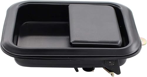 Miniatura 4 de NewYall Par de manijas de puerta exteriores delanteras negras para Jeep CJ7 1981-1986 CJ5 1981-1983 TJ 1997-2006 Wrangler 1987-2006 exterior