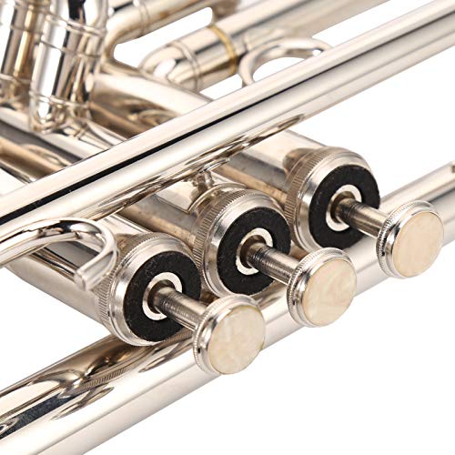 Trompete Bb com acessório de instrumento musical para iniciantes