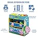 Delta Children 6-Bin Toy Storage Organizer, Peppa Pig