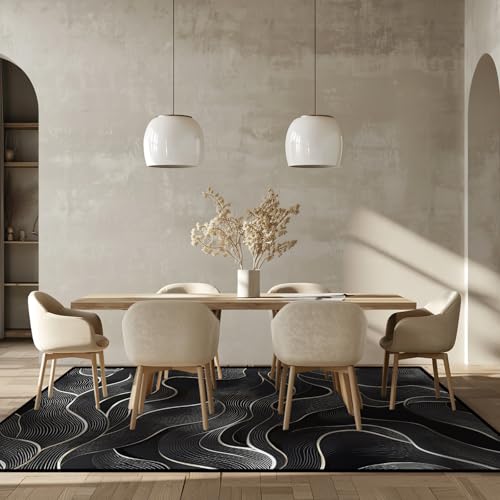 Tapete decorativo moderno 5x7 84x60 pulgadas miniatura 5