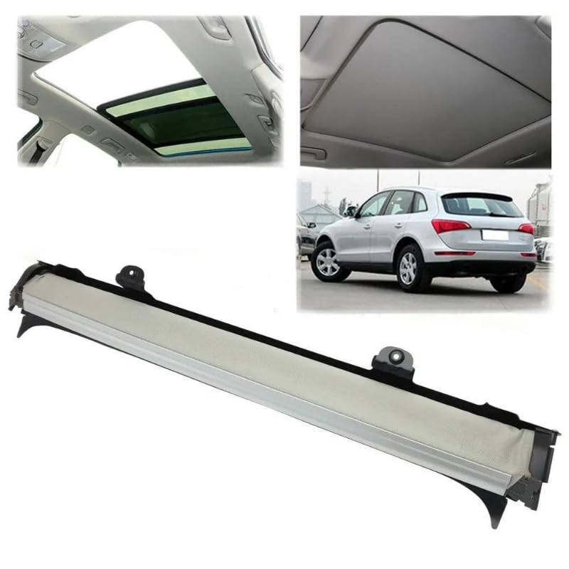 Pare-Soleil de Toit ouvrant pour Audi Q5 2009-2017 1K9877307 1K9877307A 1K9877307B,Protection UV | Ajustable | Essentiels de Voyage & Accessoires de Voiture,C-Black