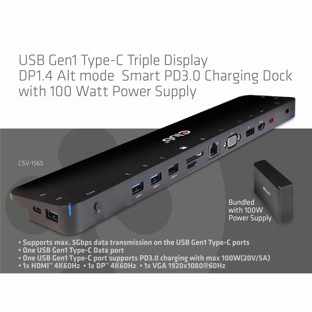 分配器・切替器 Club 3D USB 3.2 Gen1 Type C CSV-1564 Amazon.co.jp: Club3D USB 3.2 Gen1 Type C トリプル