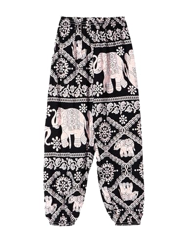 Kids Yoga Trousers Bohemian Beach Pants Baggy Harem Pants Activewear for Boys and Girls3