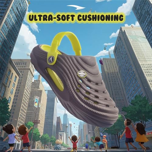 Image of ASIAN Hoogly-02 Kids Clogs with Lightweight Design, Soft Cushioning | Breathable, Flexible, Anti-Slip Grip, Comfortable for Playtime, Travel