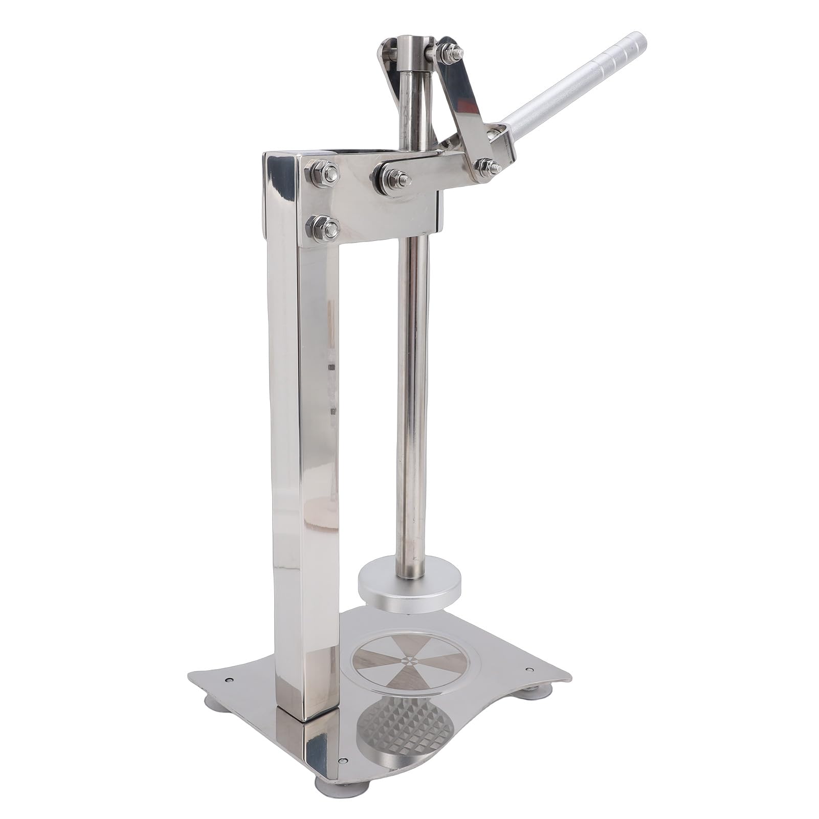 Exprimidor Manual de Acero Inoxidable 304, Extractor de Cítricos, Prensador de Limón con Mango Antideslizante para Cocina