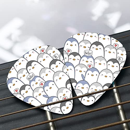 Médiators de guitare 12-Pack médiators de guitare pingouin mignon pour guitare électrique guitare acoustique diverses… - Les Beatles, Paul McCartney, John Lennon, RIngo Starr, George Harrison Médiators de guitare 12-Pack médiators de guitare pingouin mignon pour guitare électrique guitare acoustique diverses… – Image 7