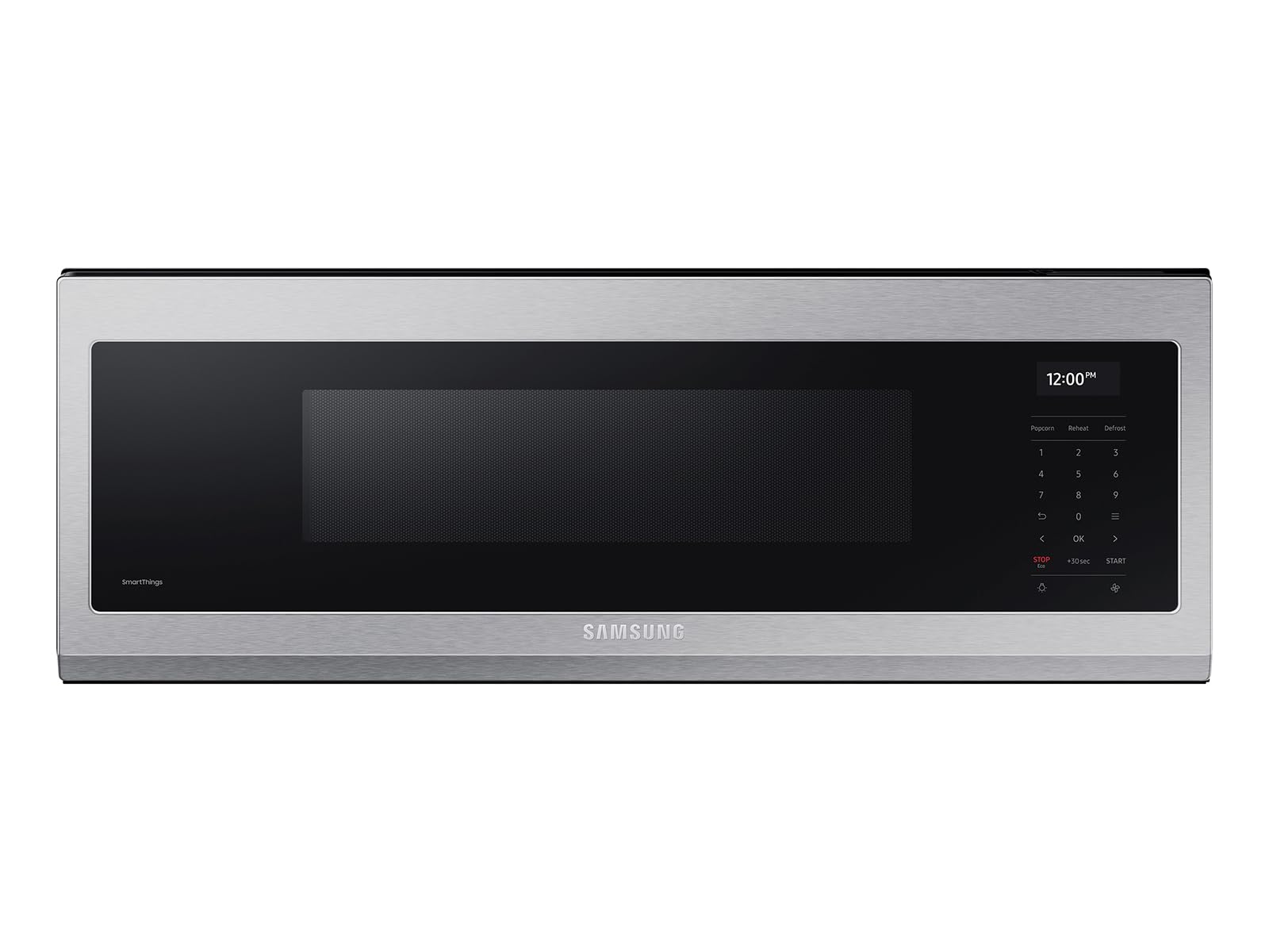 1.1 Cu Ft Smart SLIM Over the Range Microwave Oven w/ 550 CFM Hood Vent, Wi-Fi, Voice Control, LED Light Bar, Sensor Cook, 1100 Watt, ME11A7710DS/AA, Fingerprint Resistant Stainless Steel