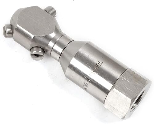 Miniatura 9 de Boquilla de lavado  Boquilla de limpieza rotativa continua  Tanque de 12 pulgada Lavado 3 boquillas de agua Limpieza giratoria de 360 Boquillas