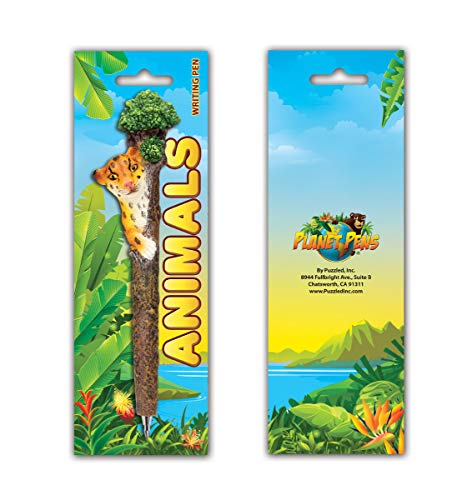 Planet Pens Leopard Novelty Pen - Cute Fun & Unique Kids & Adults Office Supplies Ballpoint Pen, Colorful Zoo Animal Writing Pen Instrument For School & Office #TOP3