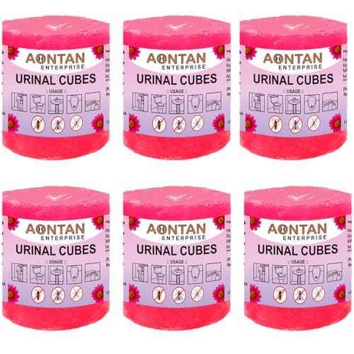 Image of AONTAN ENTERPRISE Urinal Cake Sanitary Cubes Sani Cube Urinal Cubes Napthalene Balls Air Freshener Deodorizer for Toilets, Bathroom & Washbasin (420 Gram Large Size) Pack of 6 Sets | 1Set=2 Piece