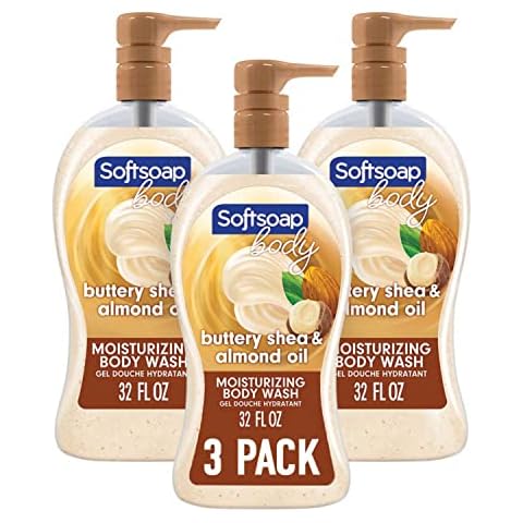 Softsoap Shea & Almond Oil Body Wash Cover