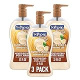 Softsoap Body Wash Pump, Buttery Shea & Almond Oil Body Wash, Moisturizing Body Wash, 32 Ounce, 3 Pack