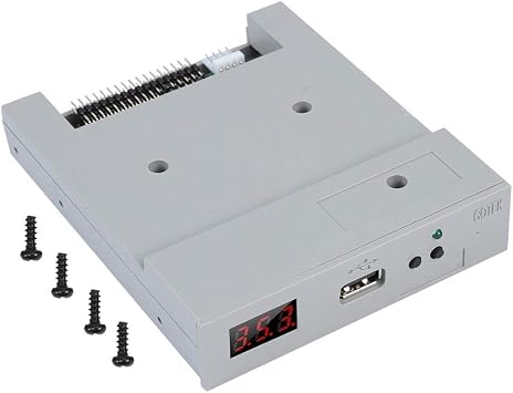 3.5 Inch USB SSD Floppy Drive Emulator SSD Floppy Drive Emulator for Industrial Control Units/1.44 MB Floppy Drives with Data Protection/Plug and Play