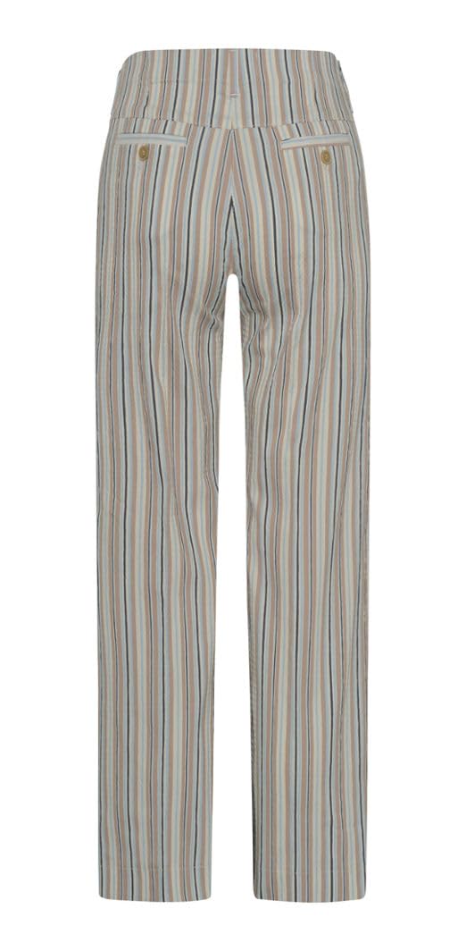 RAPHAELA Lorella Culotte Multicolor Seersucker - Pantalón de Vestir Mujer