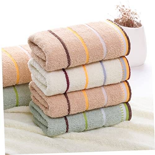 Toallas para limpieza facial de algodón SHOWERORO suaves juego de 3 piezas 6