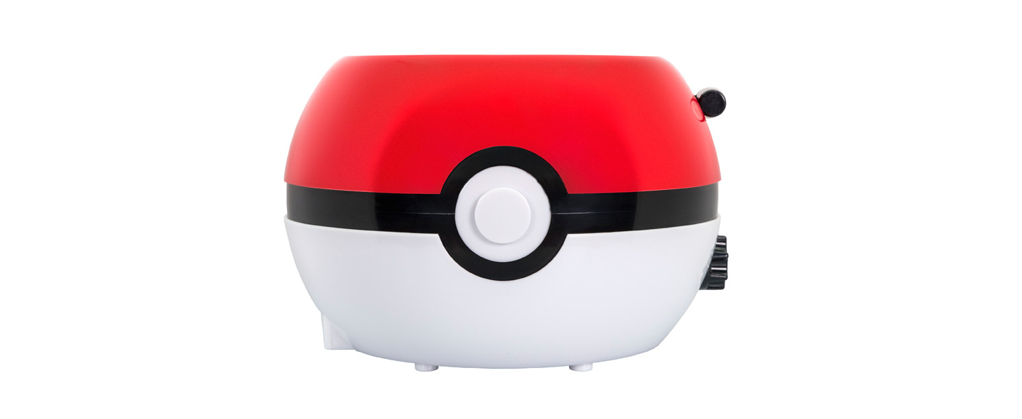 Amazon.com: Uncanny Brands Pokemon Pokeball Halo Toaster – Toasts