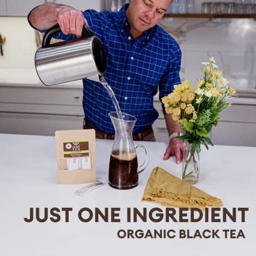 Cusa Tea & Coffee | Premium Instant English Breakfast Tea With Real Fruit & Spices | Organic Leaves Drink Mix Packets | Hot Or Iced Tea (30 Single Servings) #TOP2