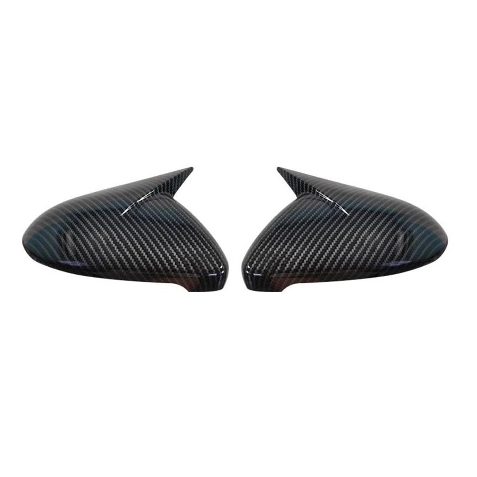 Remplacer Coques Rétroviseurs Golf 7 MK7 Rayées par Style Carbone
