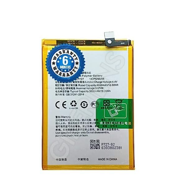 Image of Original BLP727 Battery for Oppo A5-2020 / A9-2020 CPH1931, CPH1959, CPH1937, CPH1939 Battery with 6 Month Warranty** (S00183)