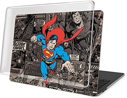 Skinit Case + Skin Compatible with MacBook Pro 15in (2016-19) - Officially Licensed Warner Bros Superman Mixed Media Design