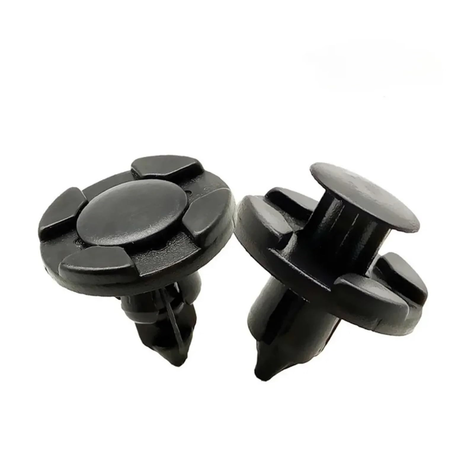 FDCSKINX 20pcs/100pcs Auto Bumper Fenders Push 8mm Rivet Retainer Plastic Compatible Car Fastener Clip Kit(50Pcs)