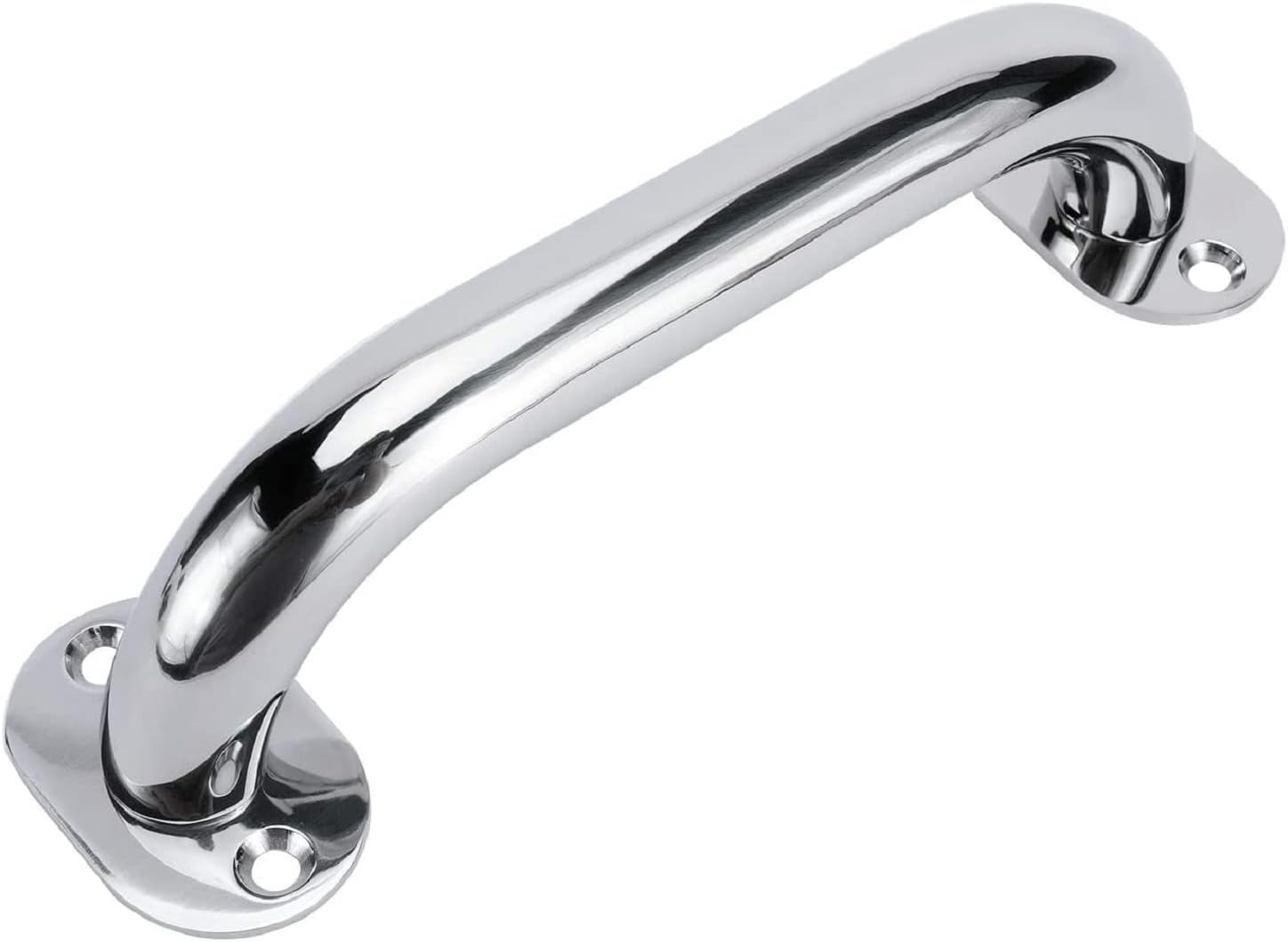 YaeMarine 2-Pack 9 Inch Stainless Steel Boat Handrail, Marine Rail, Grab Handle for Marine Yacht/RV