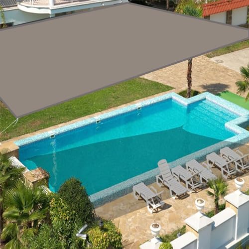 Voile d'ombrage imperméable 3x9 protection UV polyester pour auvent - 3