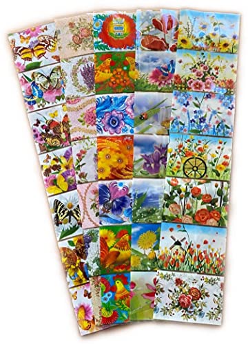 Ukrainisches Kunsthandwerk Juego de flores (17,38,30,36,94) para 35 huevos. Cocidos, soplados, poliestireno, huevos de plástico