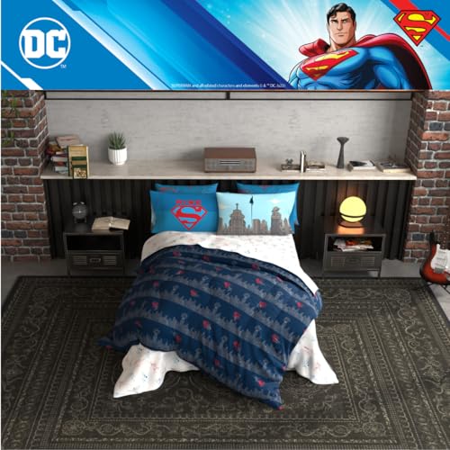 image for Franco Superman DC Comics Kids Bedding Super Soft & Cozy Reverisble Mi