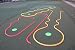 Office Golf - Cosmic Putting Mini Golf Game - Offers Unlimited Course Design Potential - Works on Carpet or Putting Green - Glows in Black Light - Unique, Inspiring Fun (YELLOW)