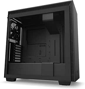 NZXT H710 - CA-H710B-B1 - ATX Mid Tower PC Gaming Case - Front I/O USB Type-C Port - Quick-Release Tempered Glass Side Panel - Cable Management System - Water-Cooling Ready - Black