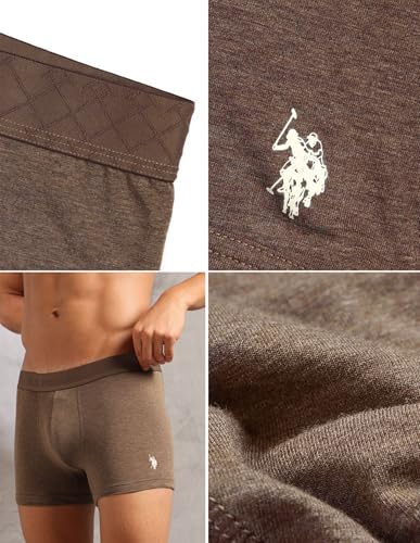 Image of U.S. Polo ASSN. Men's PT006 Bamboo Comfort Trunks for All-Day Freshness - Pack of 1
