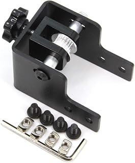 Zeberoxyz Upgrade 4040 Double Slot Profile 40x40mm Y-axis Synchronous Belt Stretch Straighten Tensioner for Ender-3 Pro/Ender3 V2/CR-20 Pro 3D Printer Parts (4040)