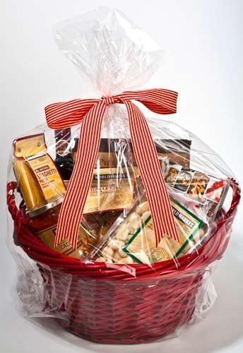 A1BS Clear Cello Cellophane Bags Gift Basket Package Flat Gift Bags (18 in X 24 in Round Bottom) image 2
