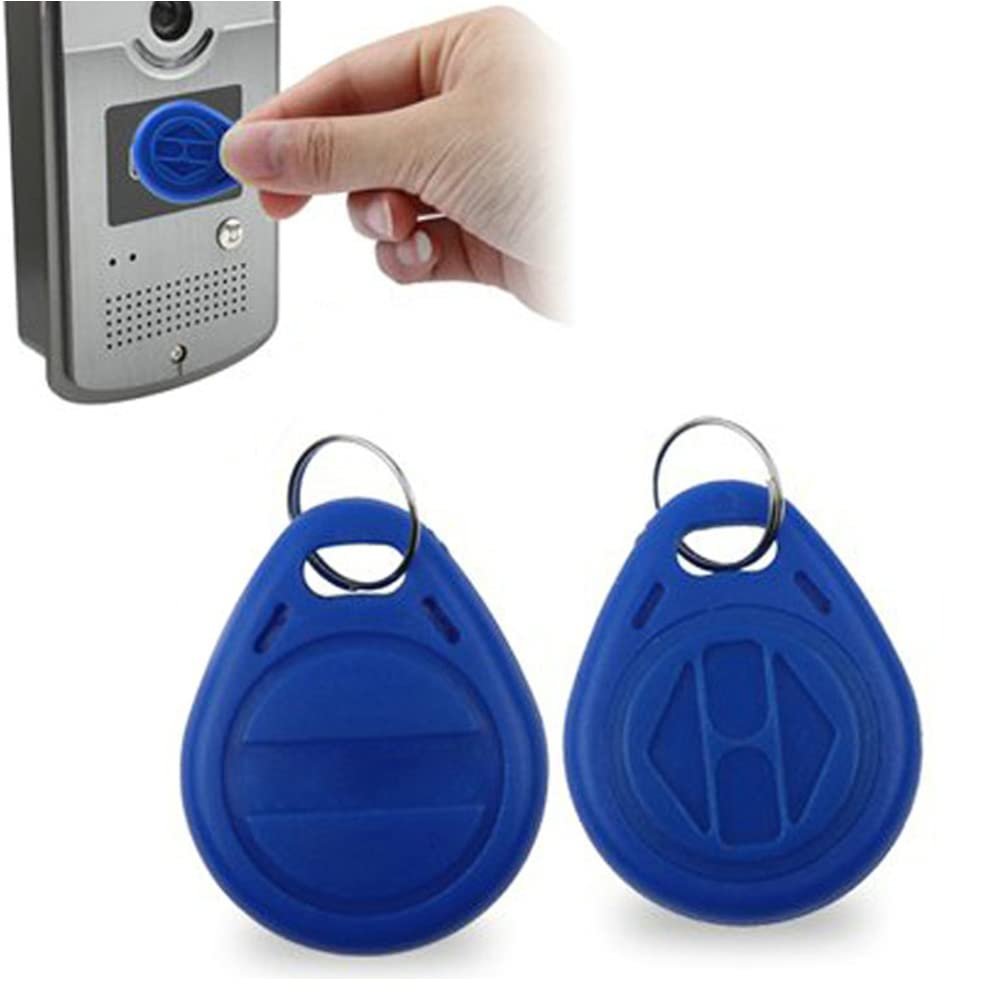 50 llaveros RFID de 13,56 MHz F08 de proximidad con tarjeta IC para control de acceso, cerraduras inteligentes de puerta, solo lectura