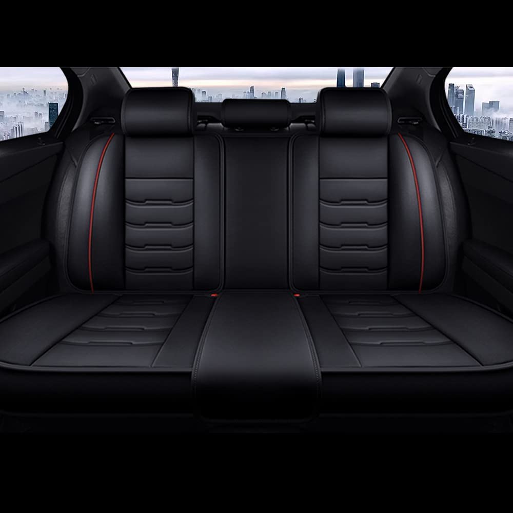 Housses Siège Nissan Qashqai 2016-2023 - 5 Pièces, Tissu Respirant, Compatible Airbag - Noir - 8