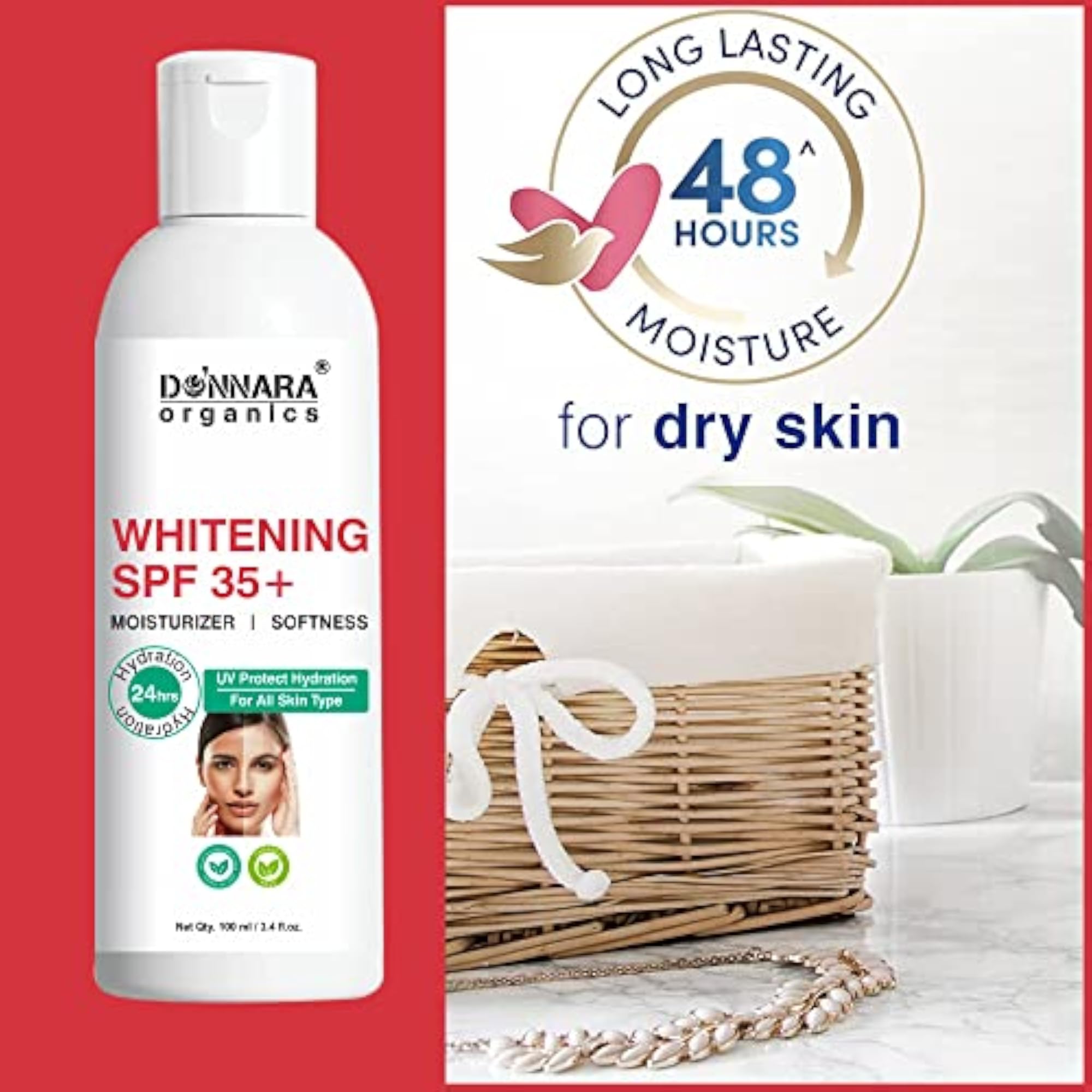 Skin Lightening SPF 35+ Sunscreen Body Lotion