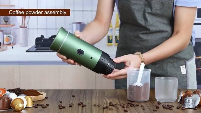 Bestel KTN® Draagbare Koffiezetapparaat - Koffiemachine - Espresso