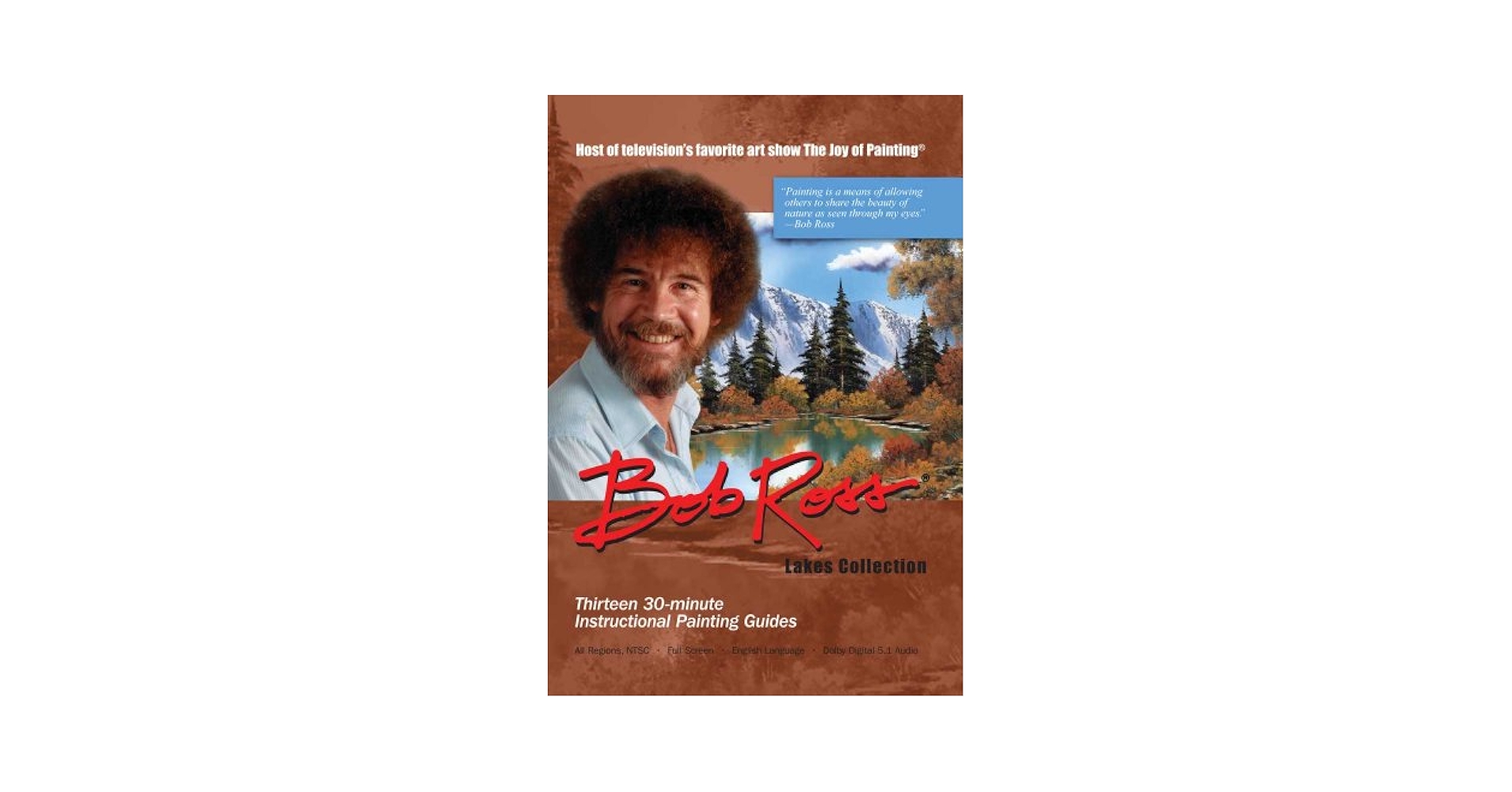 海外輸入盤　Bob Ross Joy of Painting Series Amazon.com: Bob Ross Joy of Painting Series: Lakes : Bob