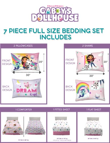 image for Franco Gabby's Dollhouse Kids Bedding Super Soft Comforter and Sheet S