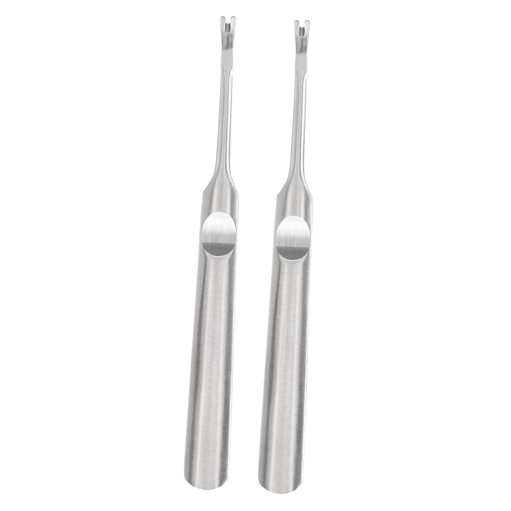 FOMIYES Stainless Steel Nail Cuticle Trimmer Tool Pusher Nail Remover for Fingernails Toenails