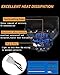 RAMJET4X4 LED Dirt Bike Headlight Motocross Headlamp w/Bezel Fit for 2017-2024 Husqvarna FE 250 350 450 501 701, TE150 250i 300i, FC250 350 450, TX125 Enduro 701, DRL High Low Beam