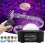 Sumkyle Star Projector, Night Light Galaxy Projector for kids 9 Colors Ocean Projector with...