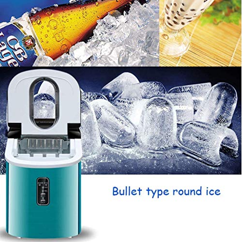 MHGD Edelstahl-Eismaschine, Arbeitsplatte, 1,5 lbs Eisspeicher, 35 lbs/24 h Eiswürfel bereit / 10 Minuten, Eismaschine… – Bild 5