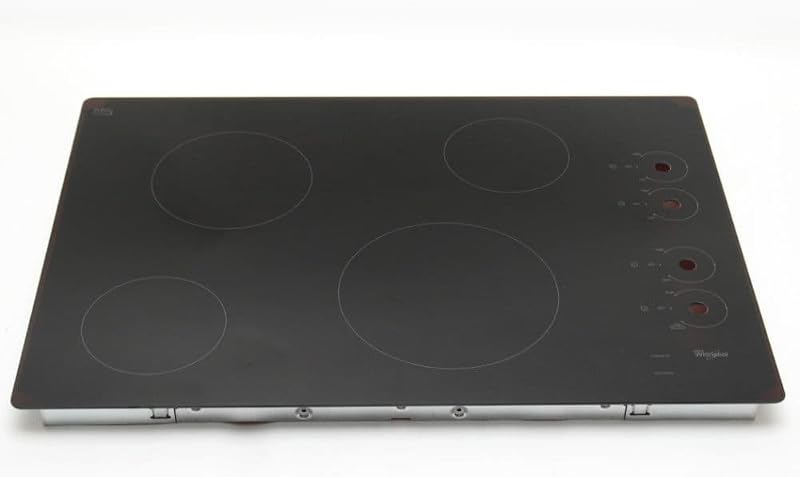 Whirlpool Cooktop Range Black Glass Cooktop