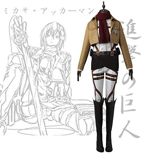 お洒落 進撃の巨人 ミカサ 訓練兵団 コスプレ 衣装 ミカサ アッカーマン Cc1103 超特価激安 Diquinsa Com Mx