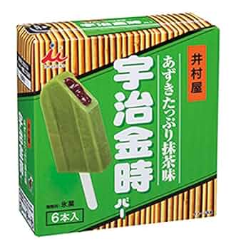 Amazon.co.jp: 井村屋 BOX宇治金時バー 60ml×6個×8箱 : 食品