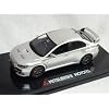 Mitsubishi Lancer Sedan Silver Evo Evolution X 10 With Rear Spoiler From 2007 8th Generation Cyo 1/43 Vitesse Model Car Model Car